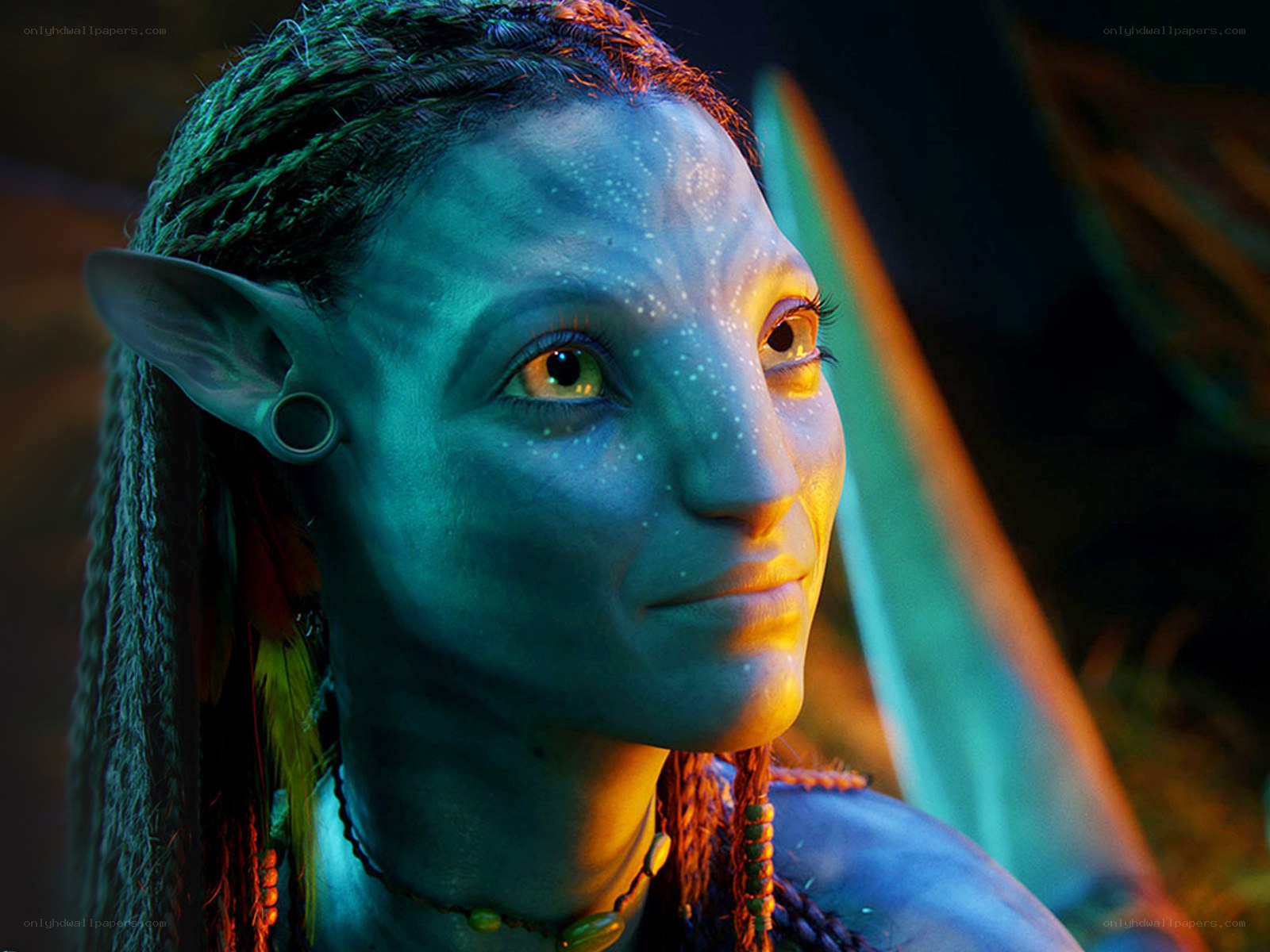 Avatar character close-up