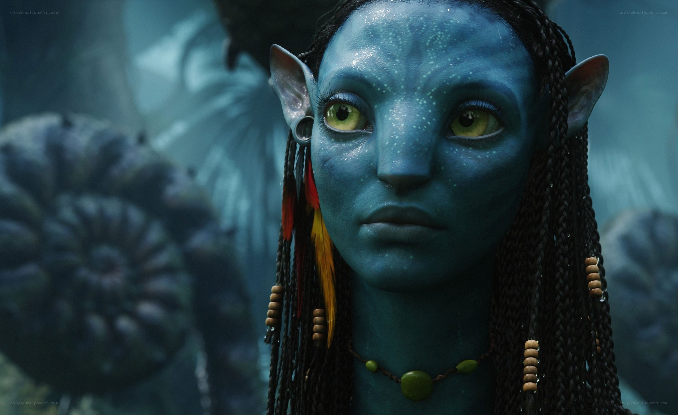 Avatar character close-up