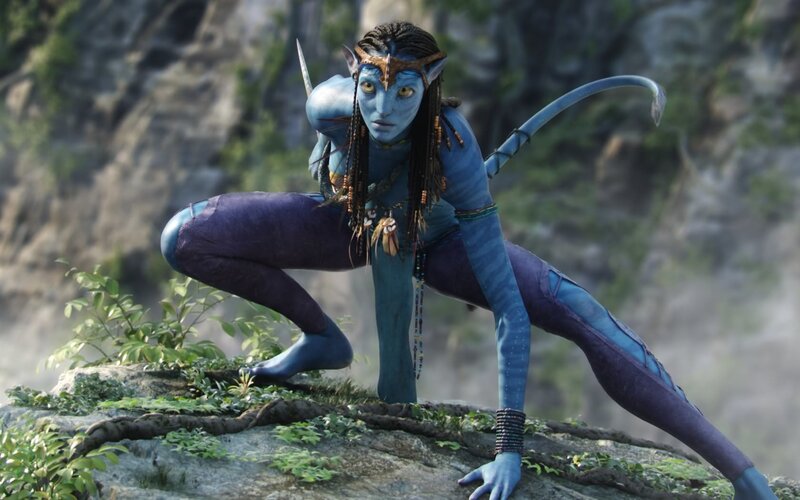 Avatar character in combat stance