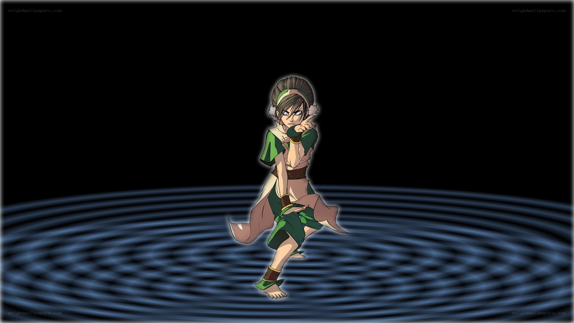 Avatar character in combat stance