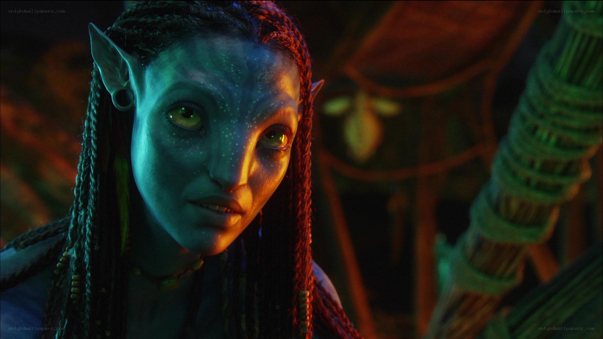 Avatar character in dim light