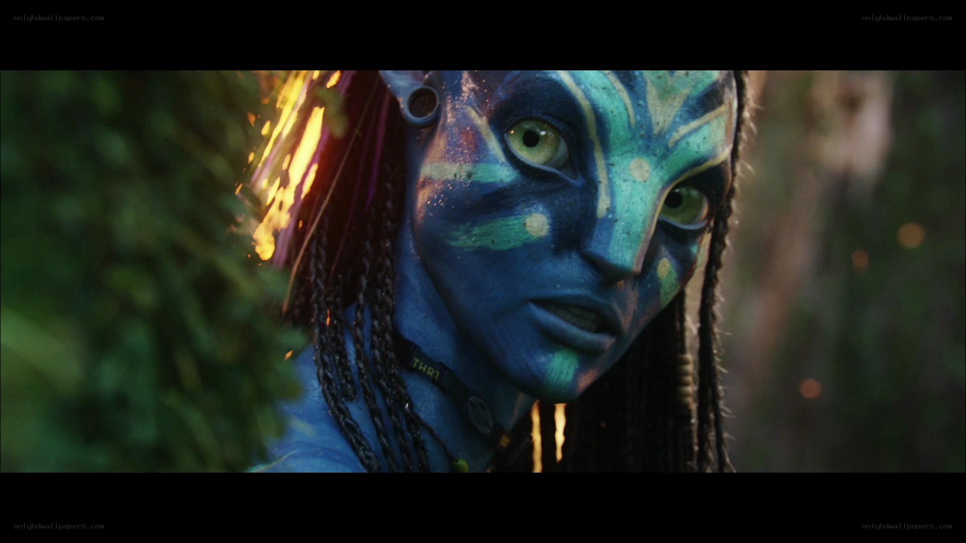 Avatar character in forest