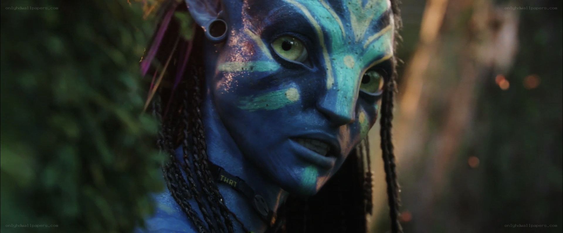 Avatar character in forest