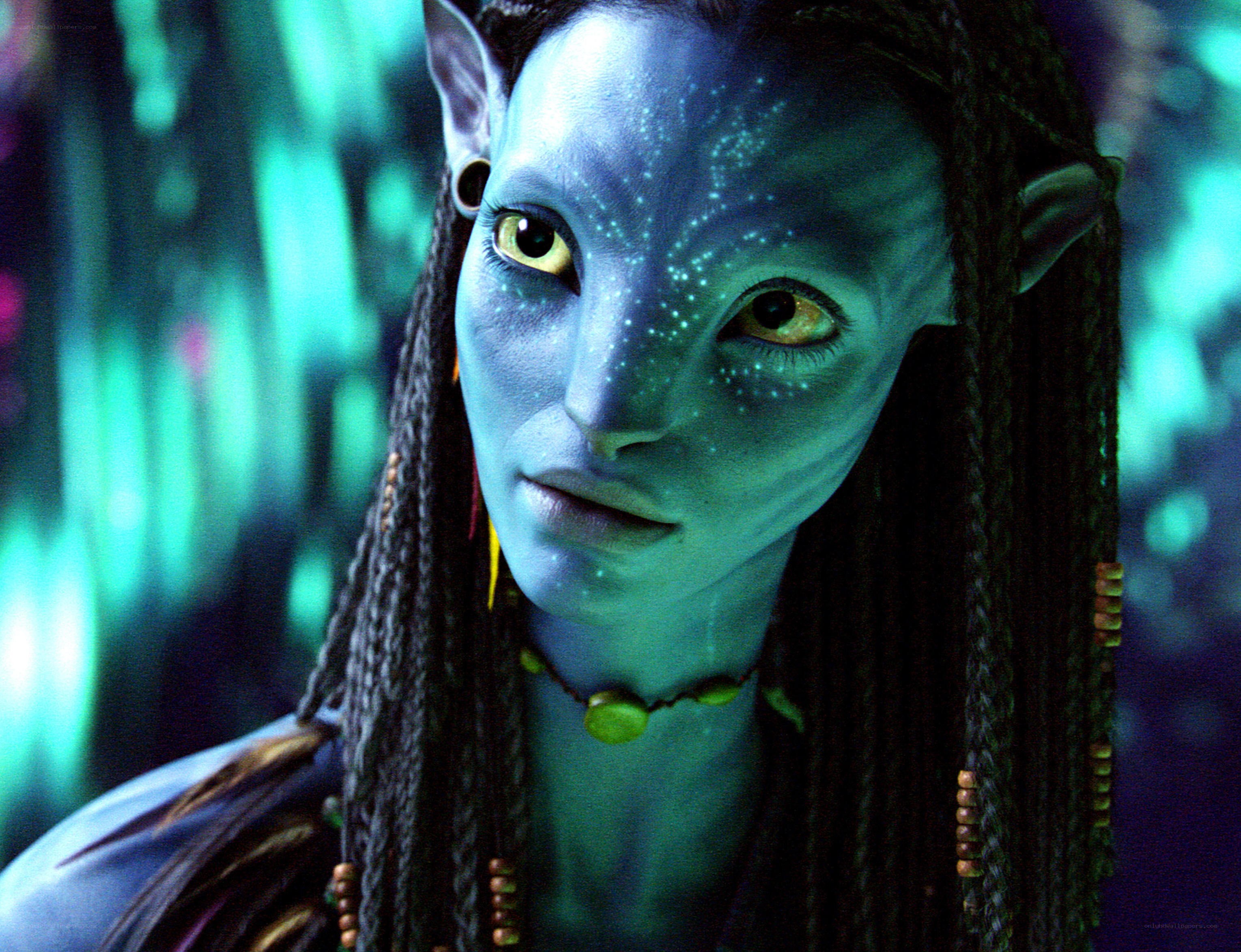 Avatar character in forest