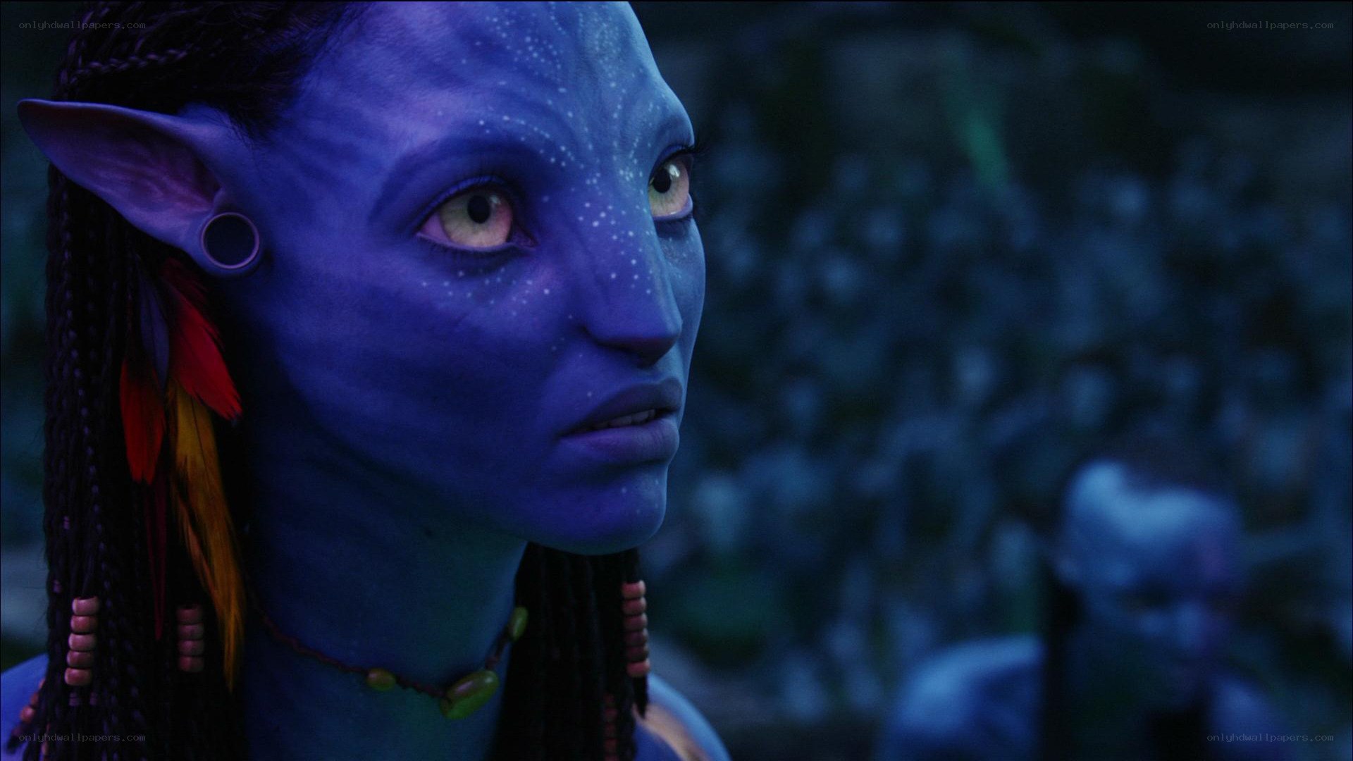 Avatar character in forest