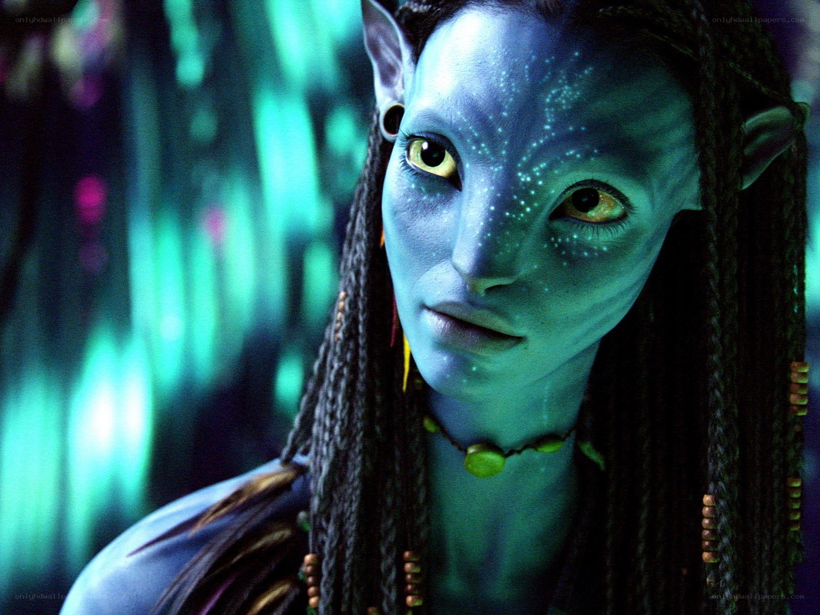 Avatar character in forest