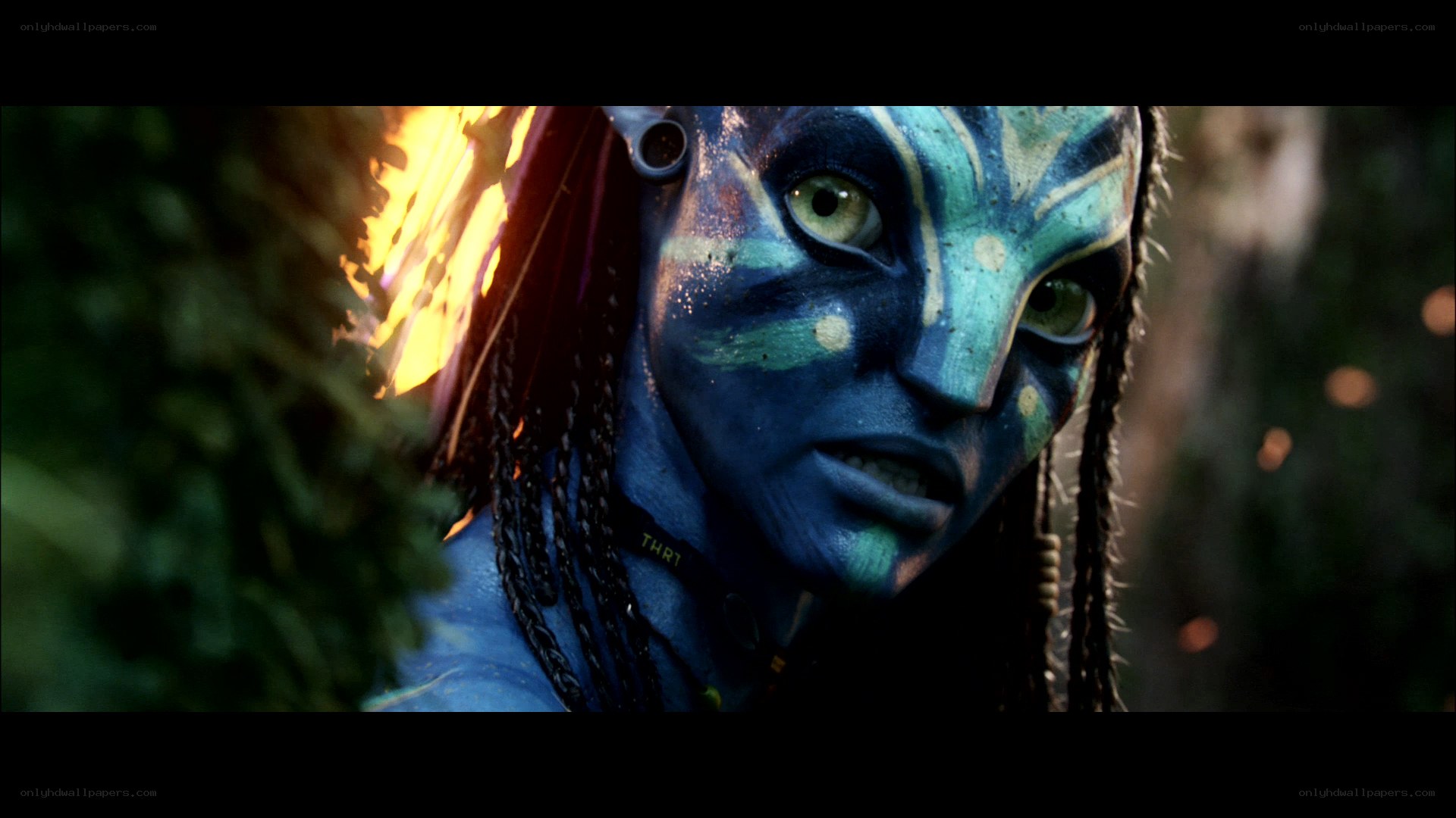 Avatar character in forest