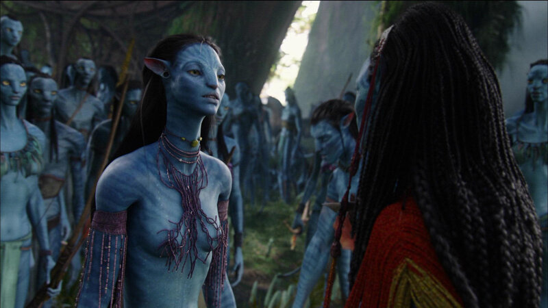 Avatar character in forest