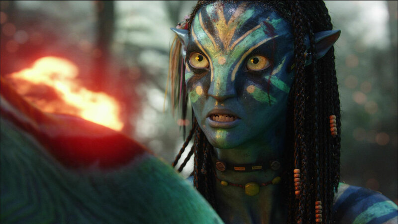 Avatar character in forest scene
