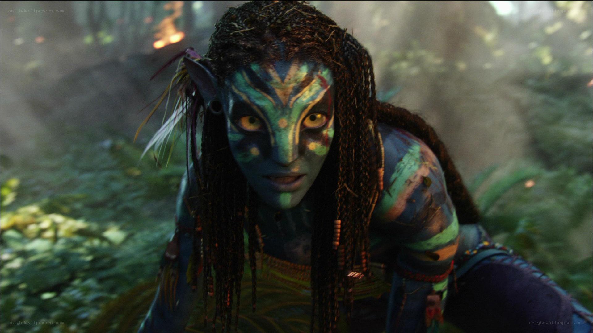 Avatar character in jungle
