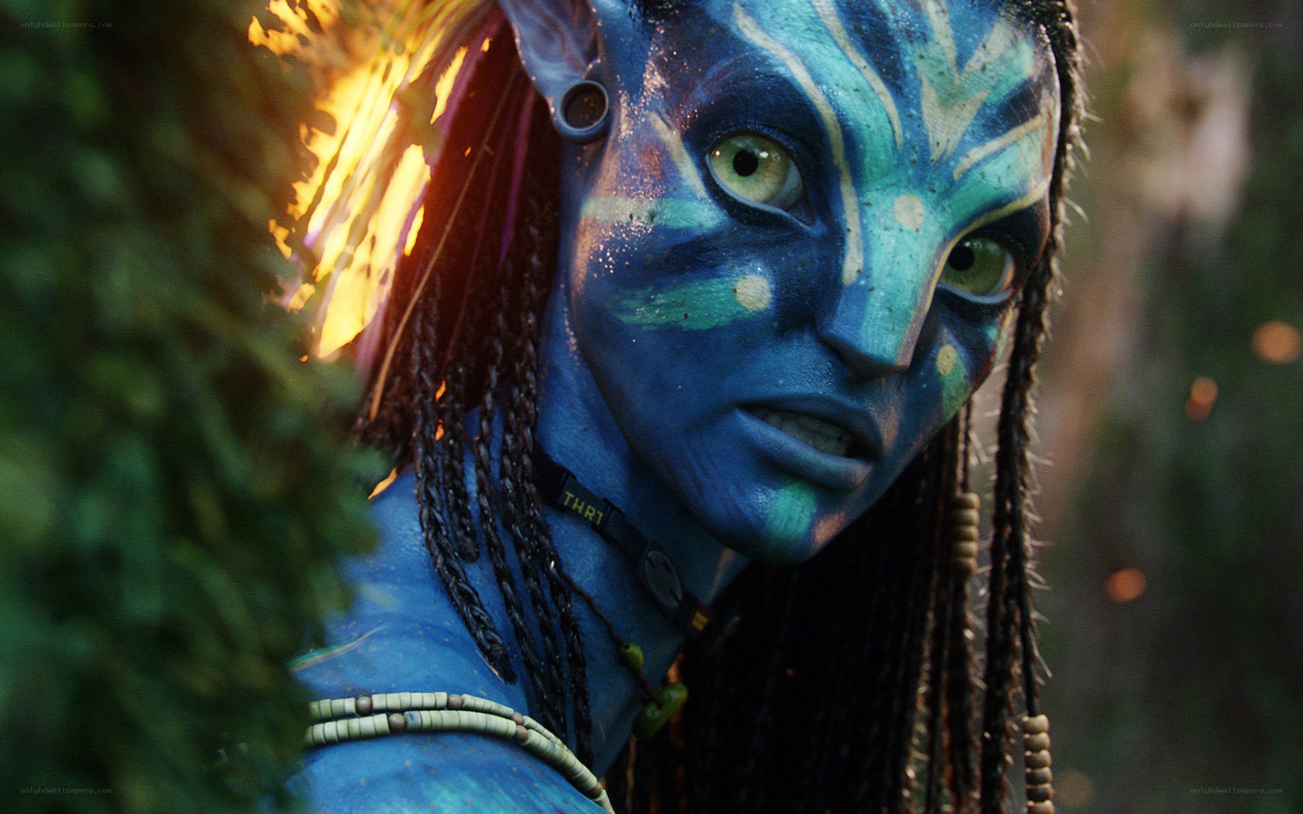 Avatar character in jungle