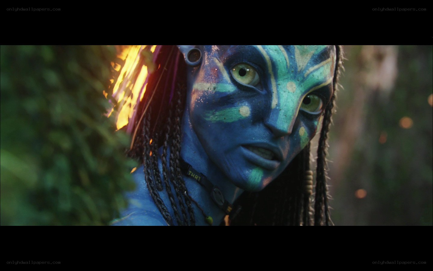 Avatar character in jungle