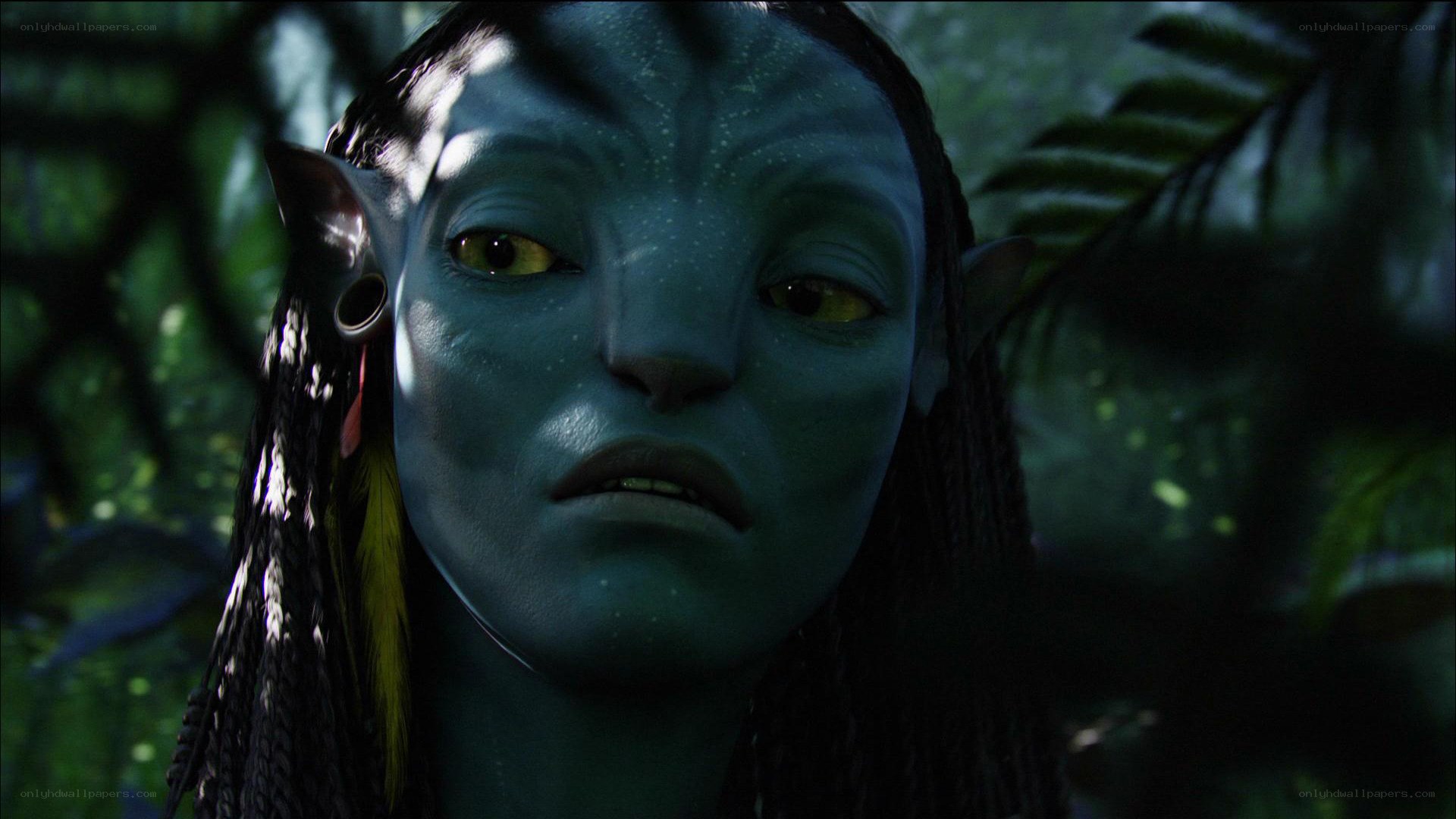 Avatar character in jungle