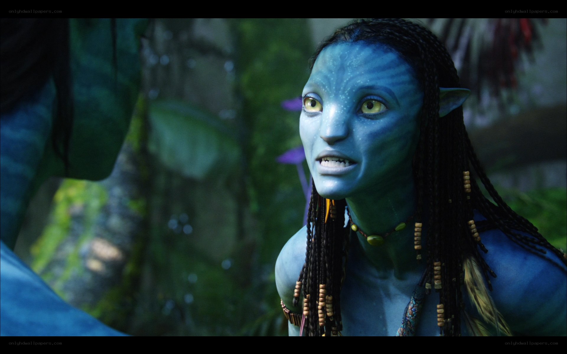 Avatar character in jungle