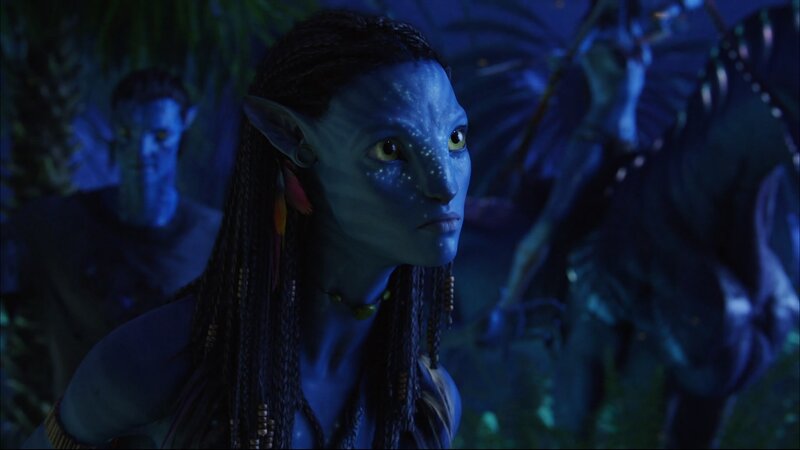 Avatar character in jungle scene