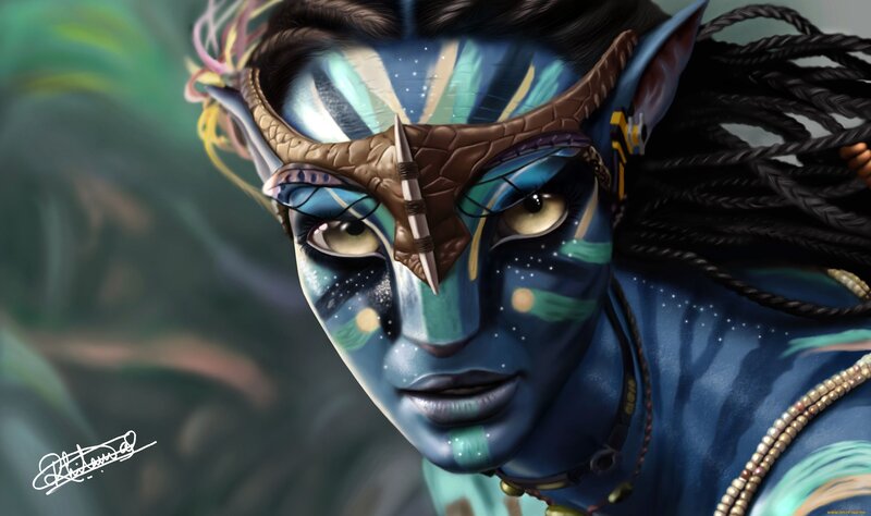 Avatar character portrait