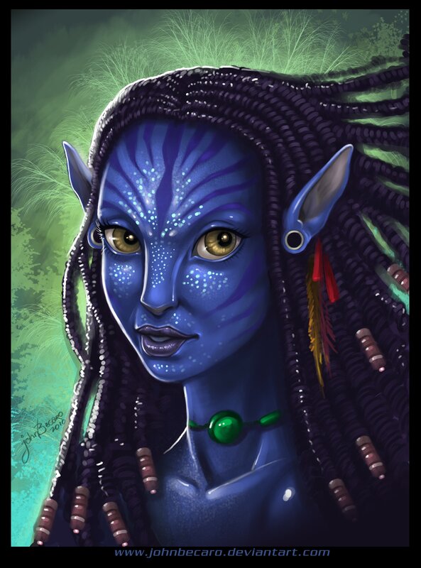 Avatar character portrait
