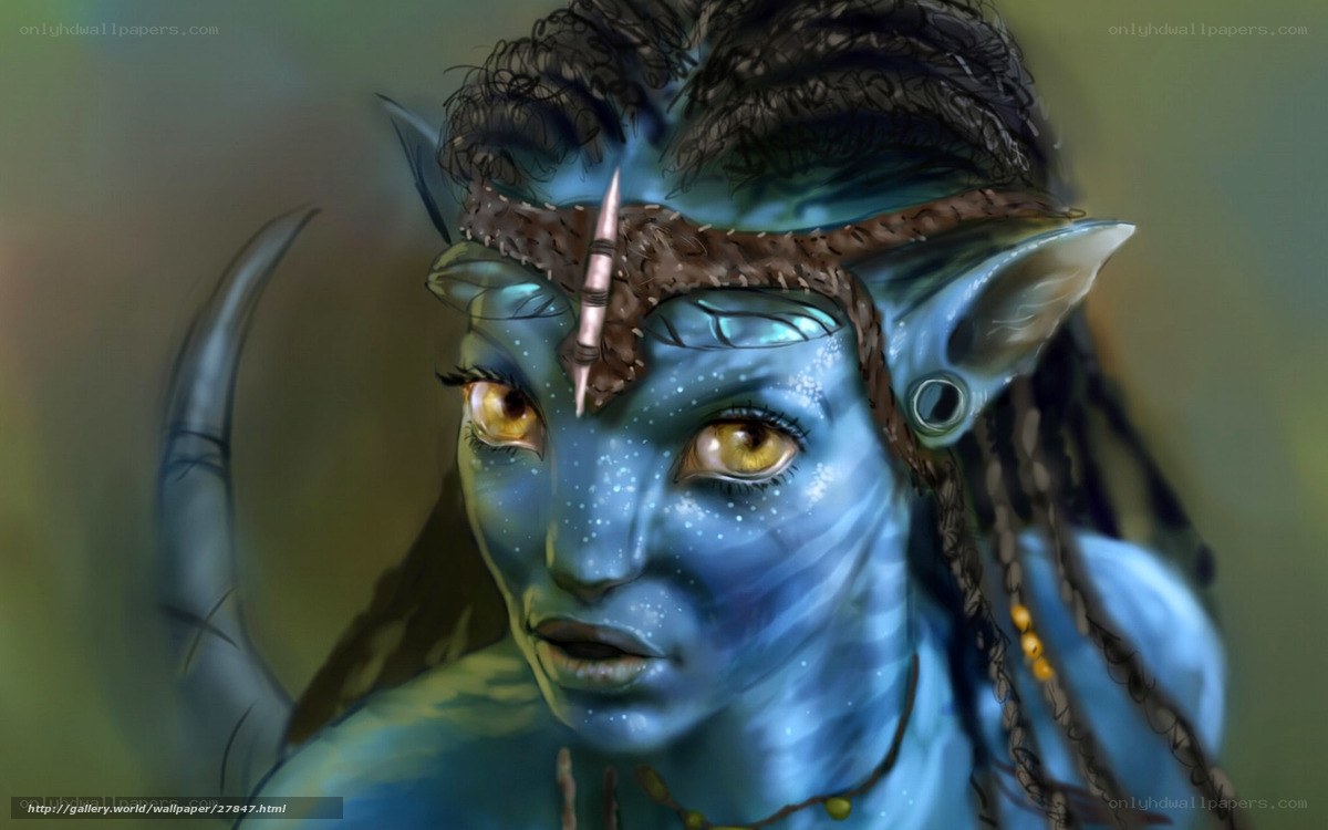 Avatar character portrait
