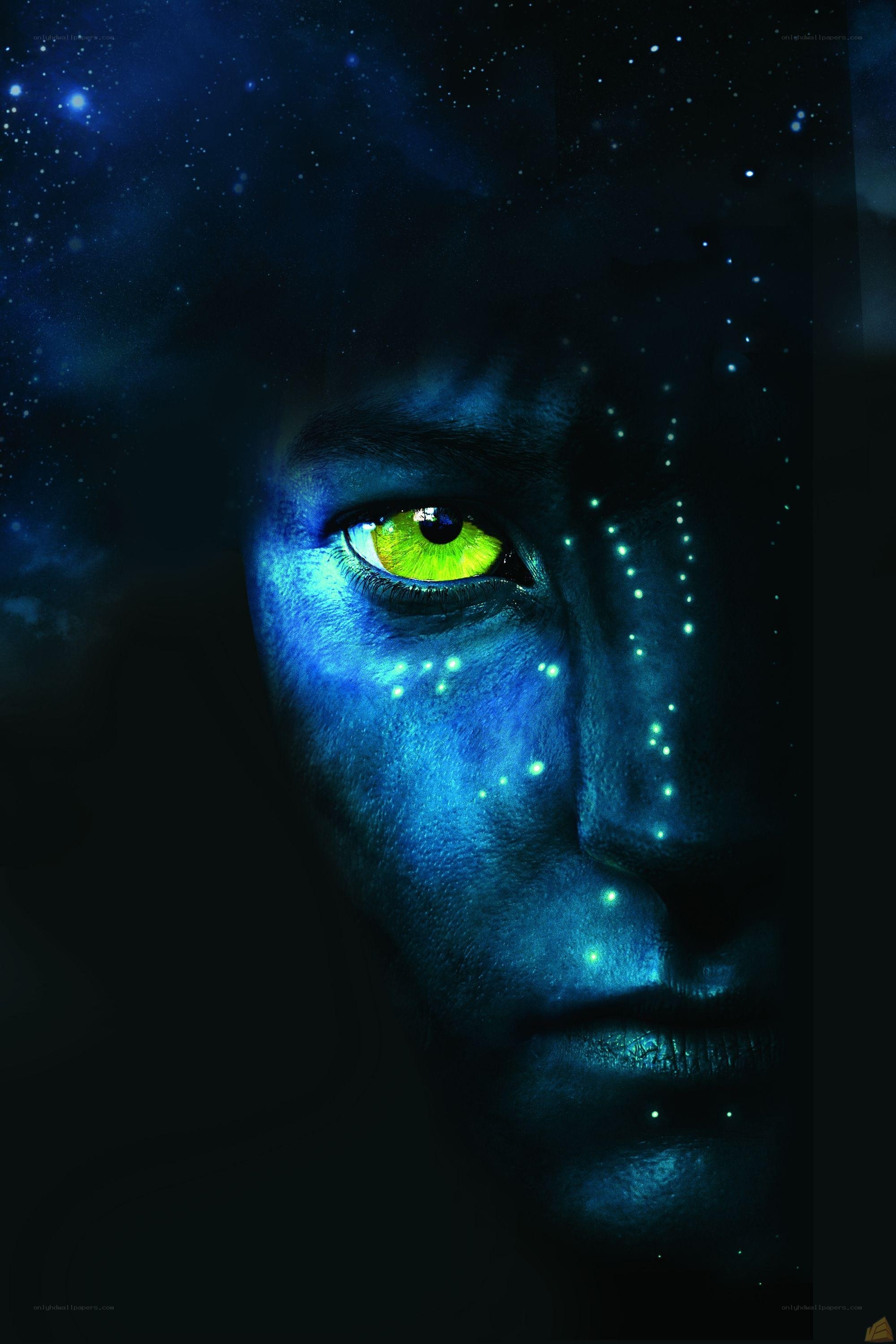 Avatar character with glowing eye