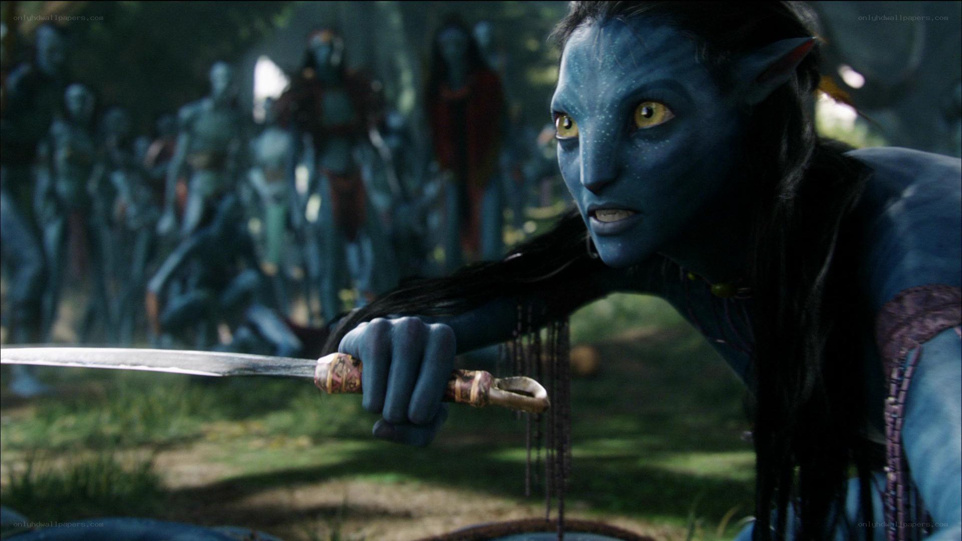 Avatar character with sword
