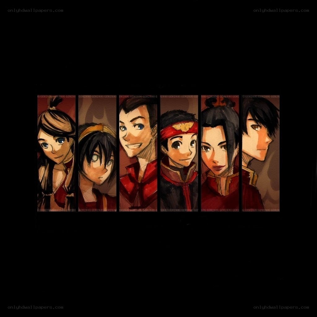 Avatar characters collage