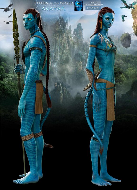 Avatar characters from Pandora