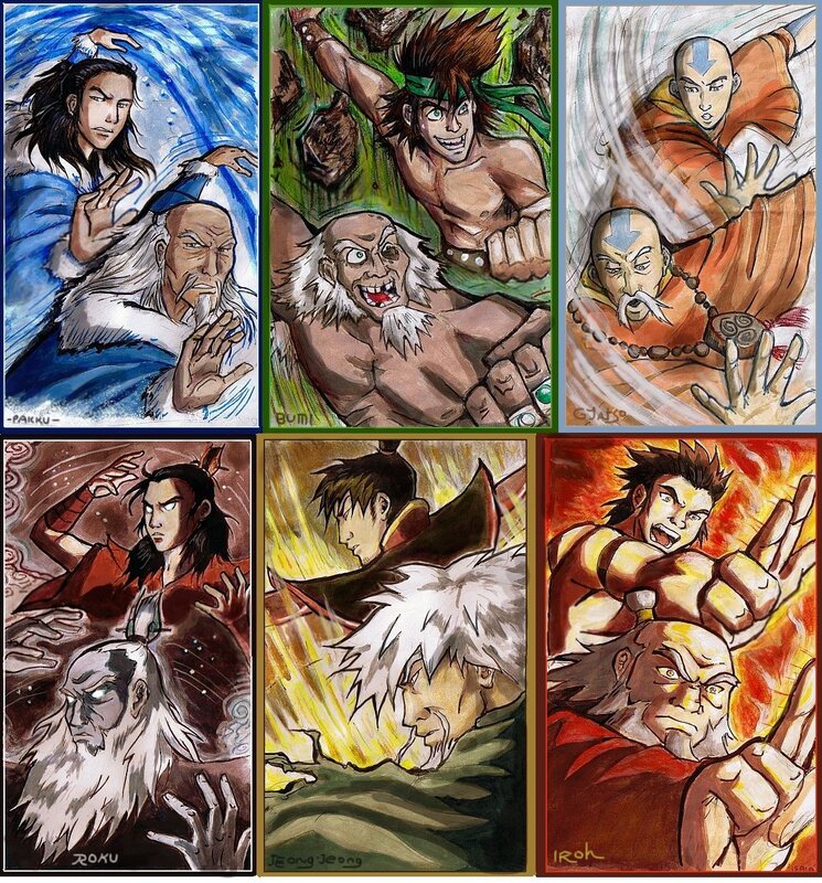 Avatar Characters in Action — Blue