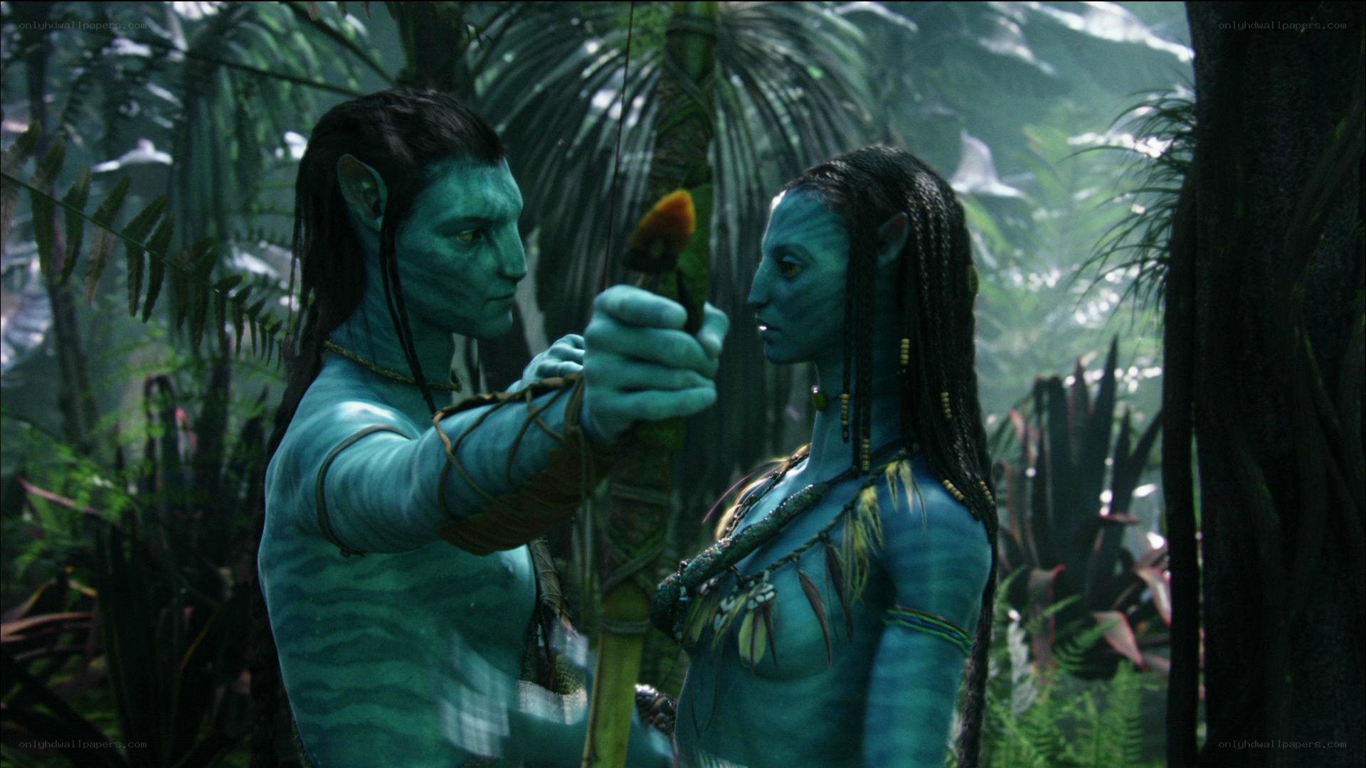 Avatar characters in jungle