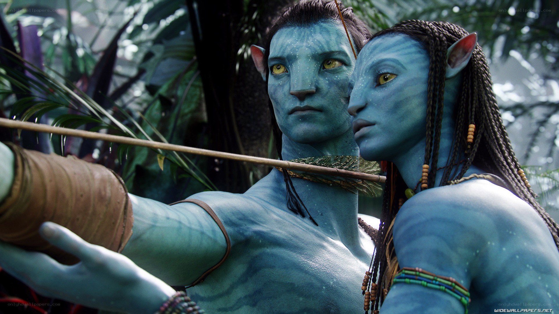Avatar characters in jungle