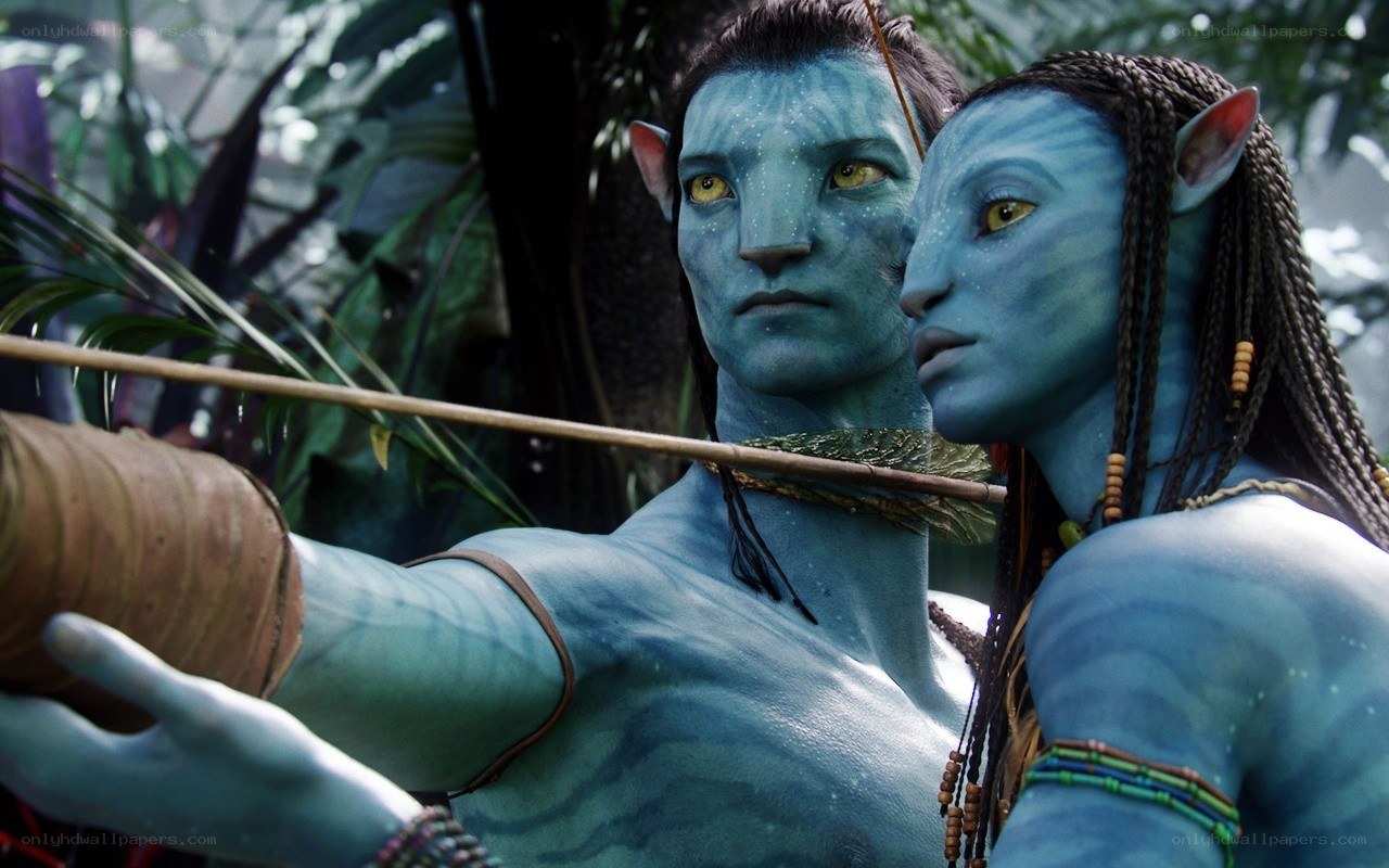 Avatar characters in jungle