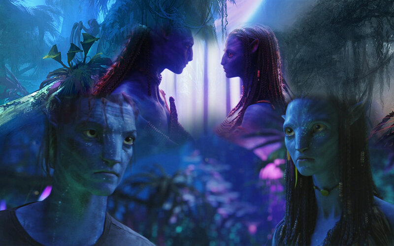 Avatar characters in jungle