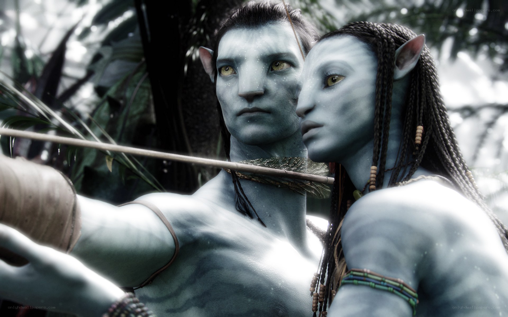 Avatar characters in jungle