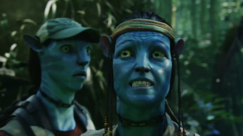 Avatar characters in jungle
