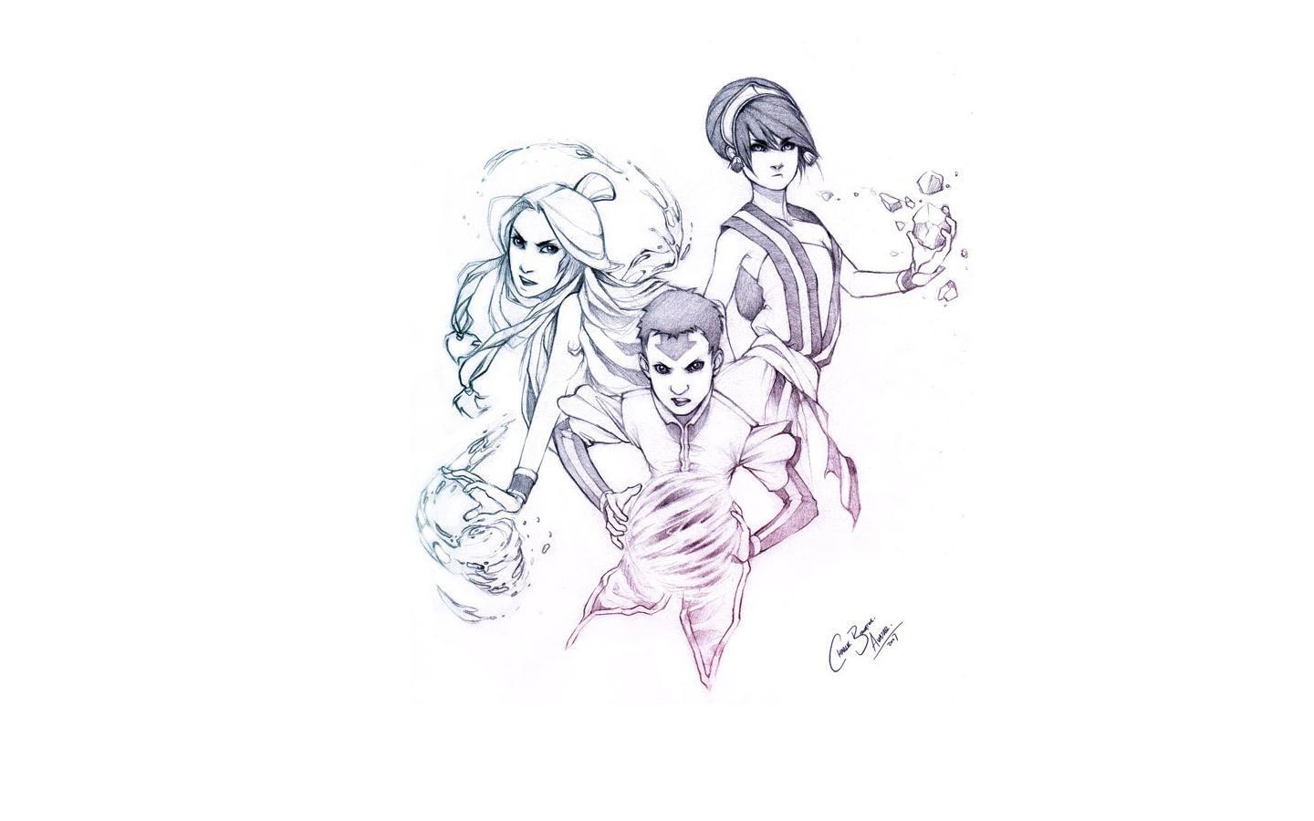 Avatar characters sketch