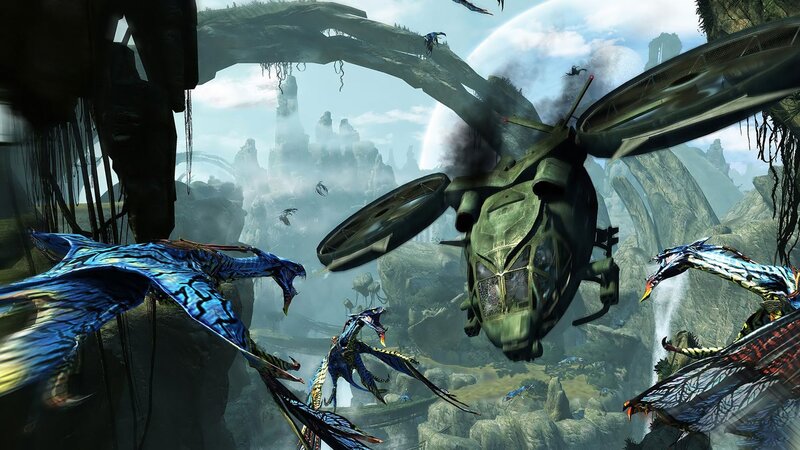 Avatar combat scene
