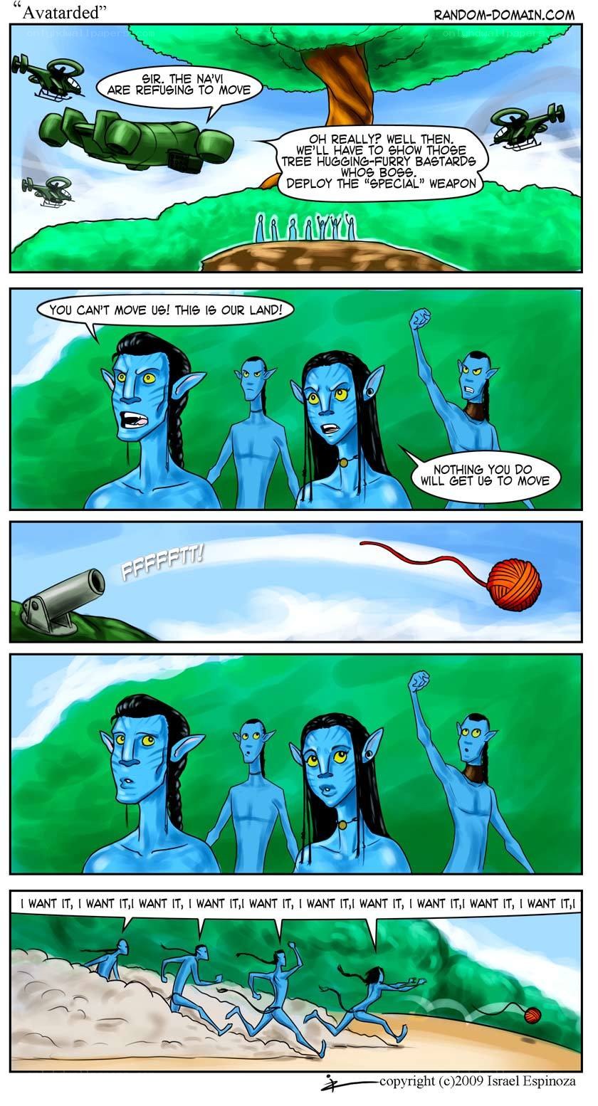 Avatar comic strip