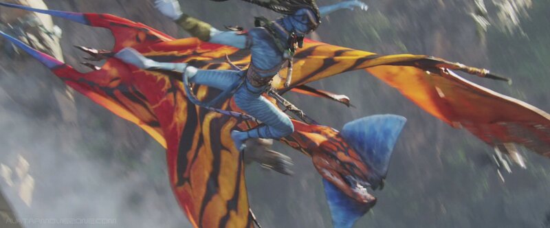 avatar flying on banshee