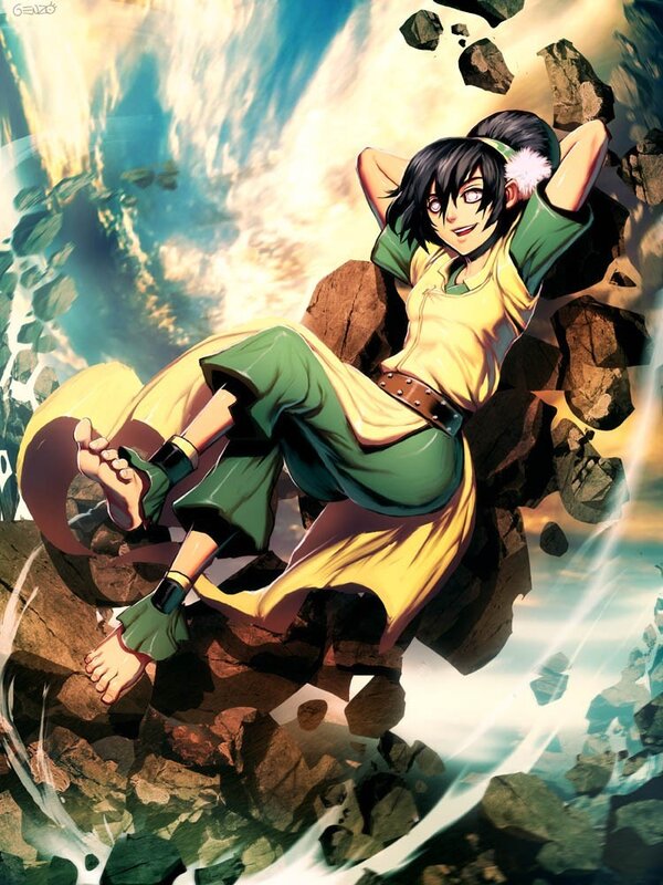 Avatar Korra in action