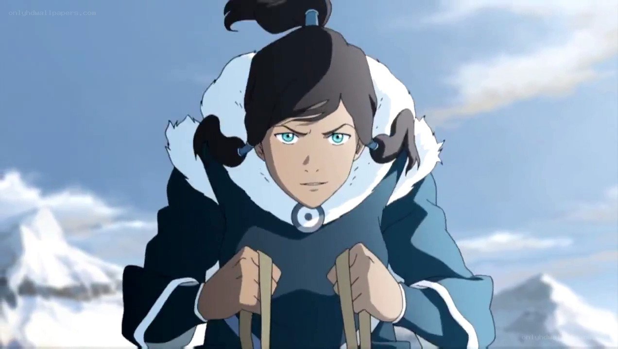 Avatar Korra in snow
