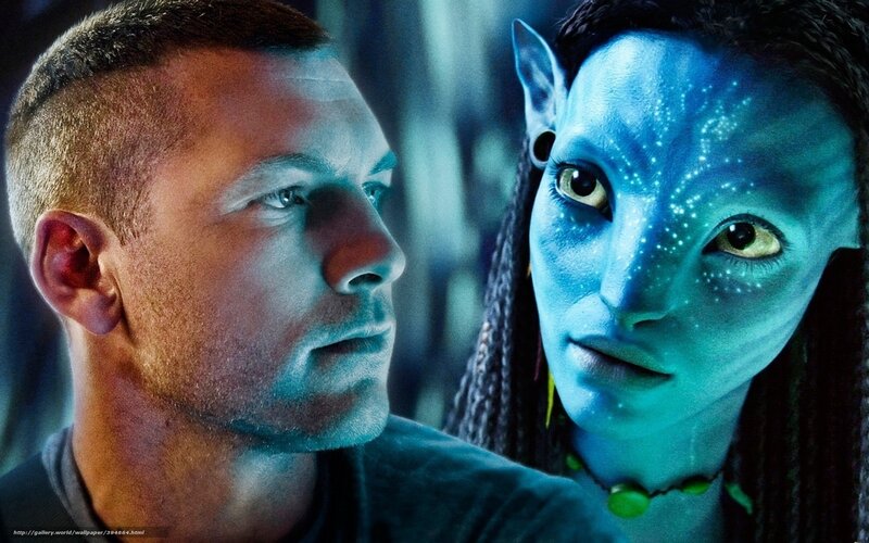 Avatar movie still with Jake and Neytiri