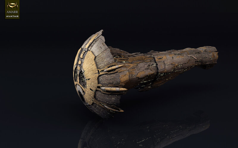 Avatar spaceship model