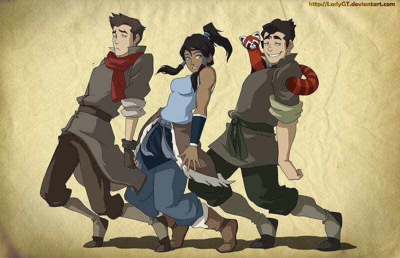 Avatar team walking together