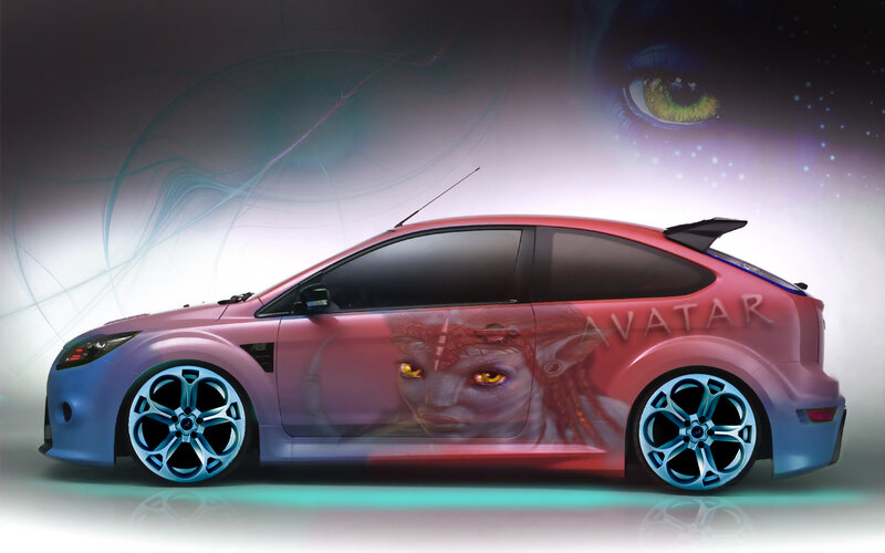 Avatar-themed car design
