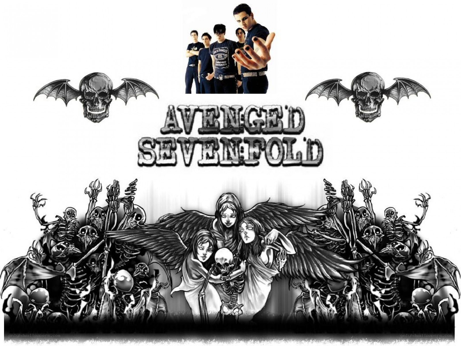 Avenged Sevenfold band art