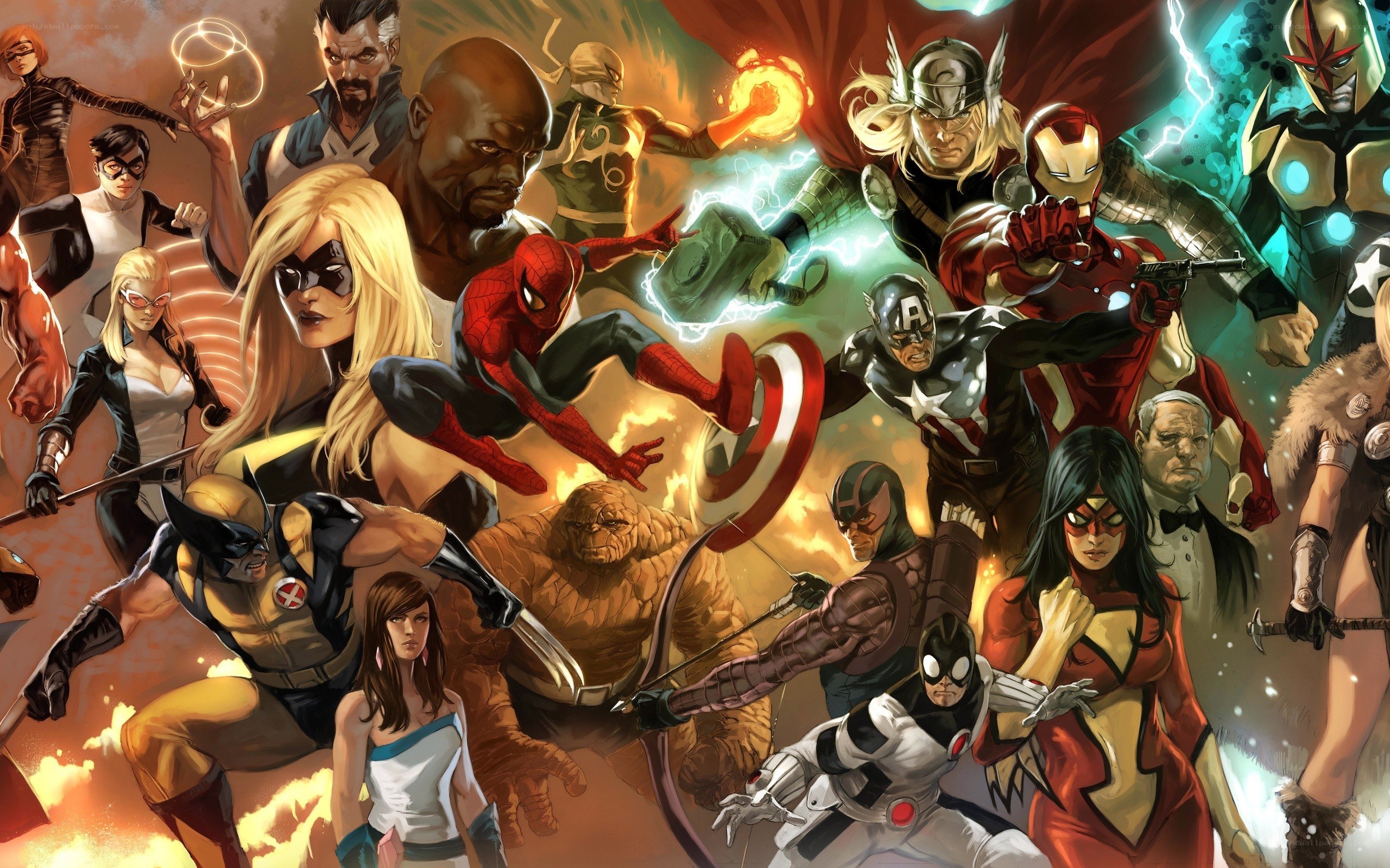 Avengers and allies assemble