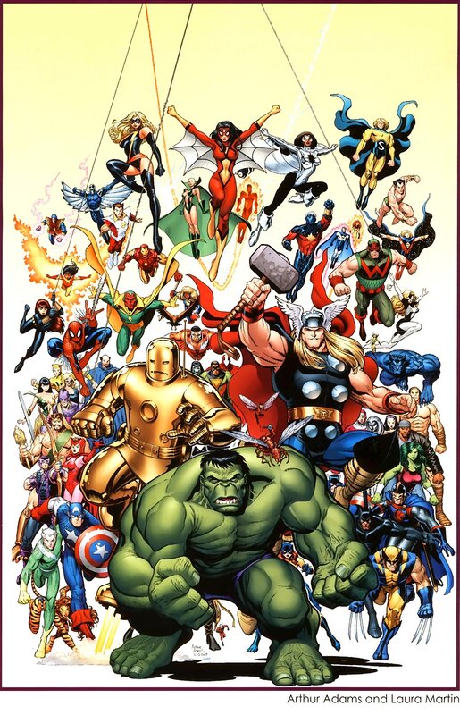 Avengers and allies assembly