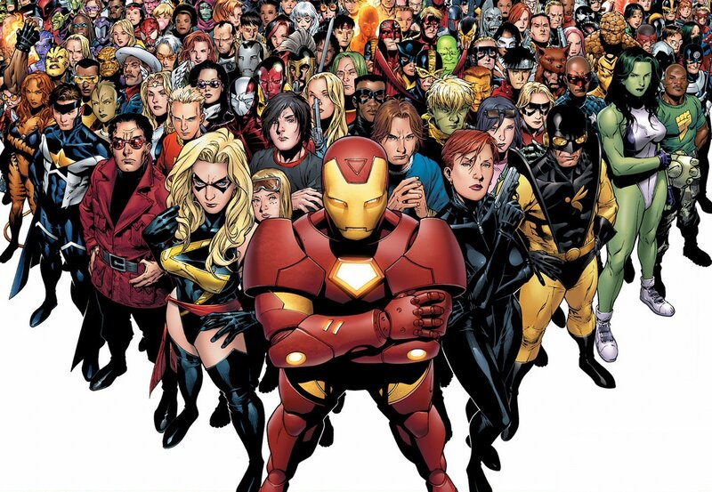 Avengers and allies group