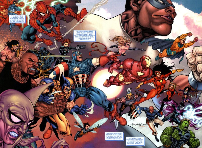 Avengers and Young Avengers assemble