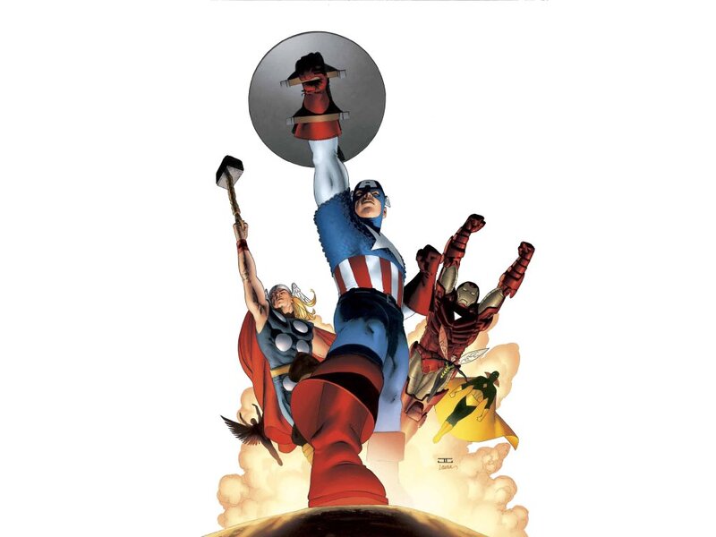 Avengers assemble in action