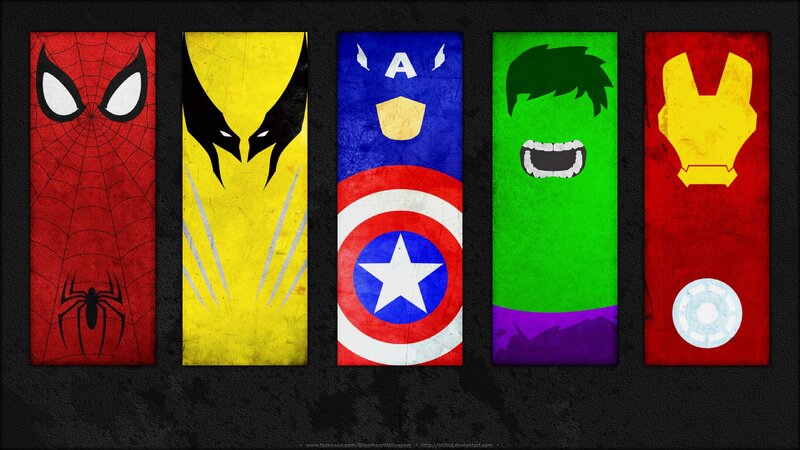 Avengers character icons